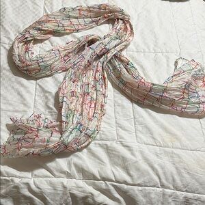 Tous Multicolor Patterned Scarf